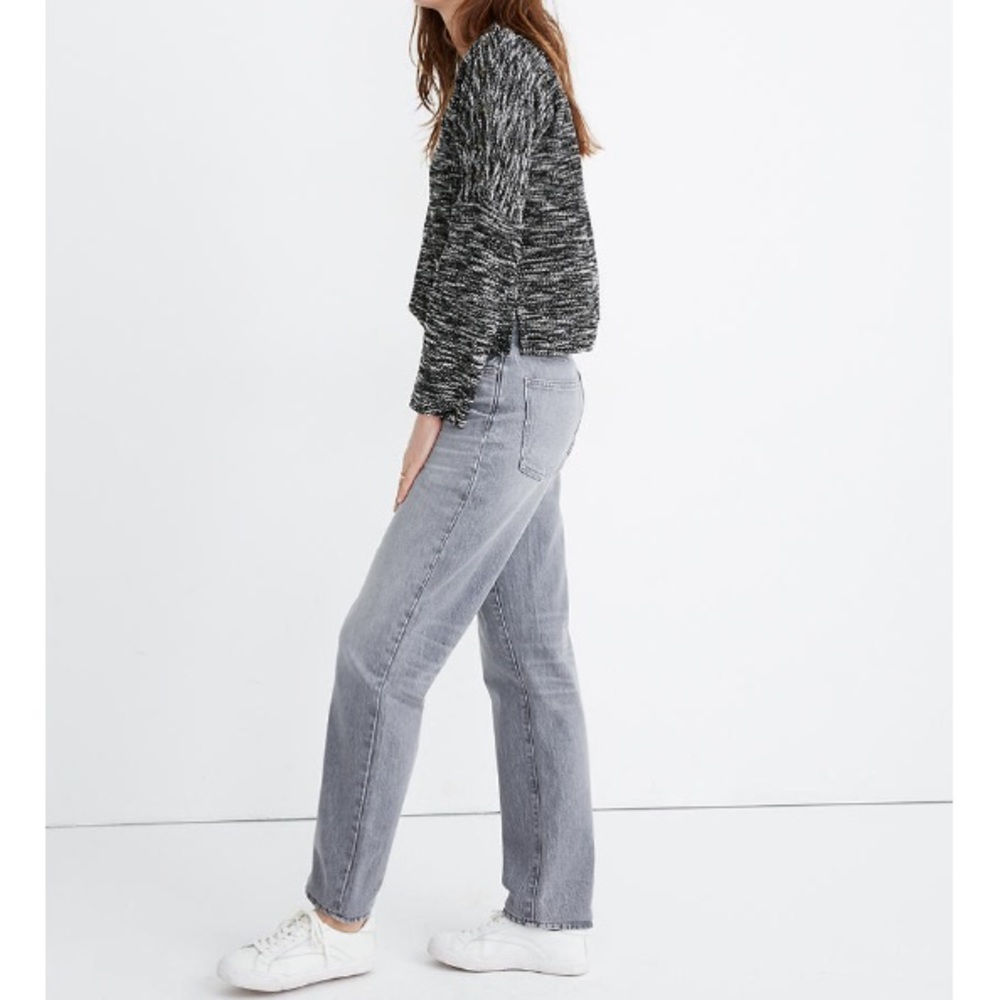 Madewell | The Dadjean in Pale Grey